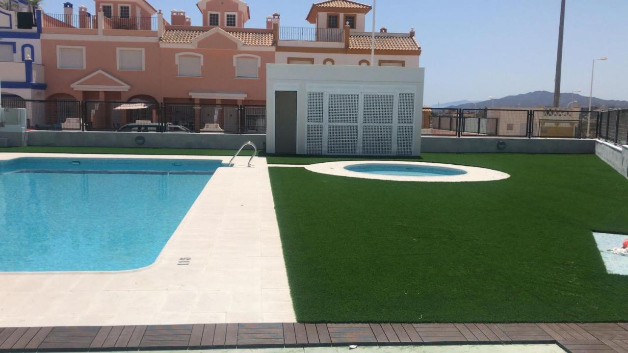 Adosado Playa, Geoda Y Aguilas Cerca, Con Barbacoa Y Piscina En San Juan De Los Terreros Exterior photo